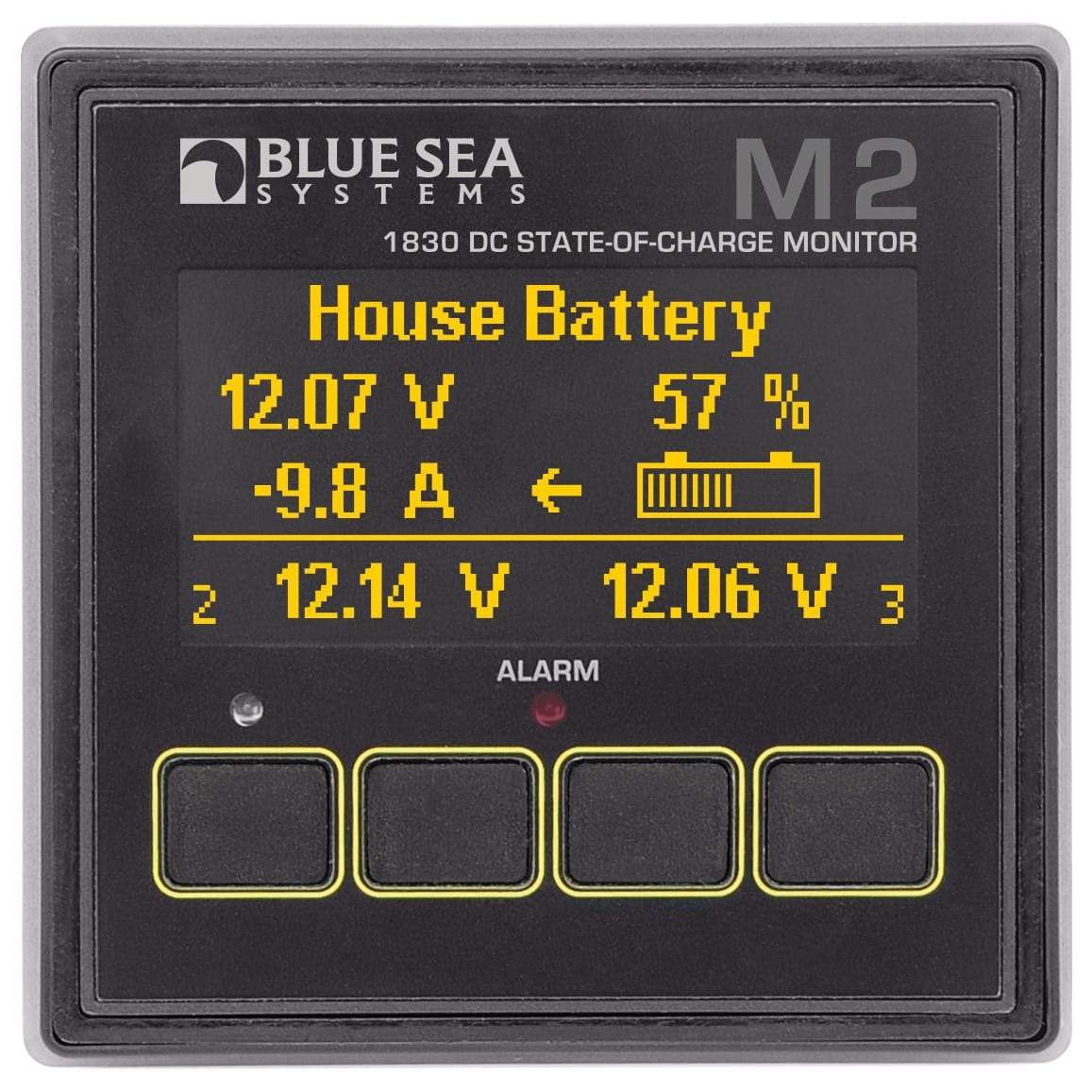 Blue Sea 1830 M2 DC Multimeter with SoC