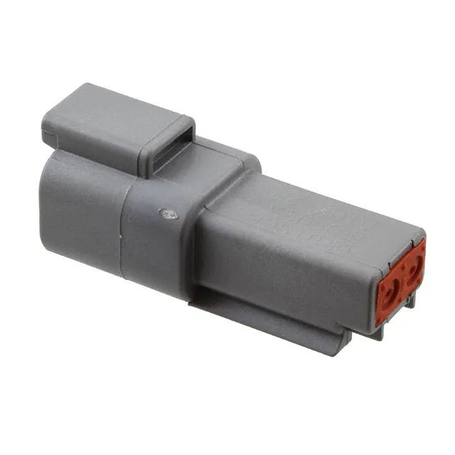 TE Connectivity DEUTSCH DT04-2P-REC, 2P, GRY, N