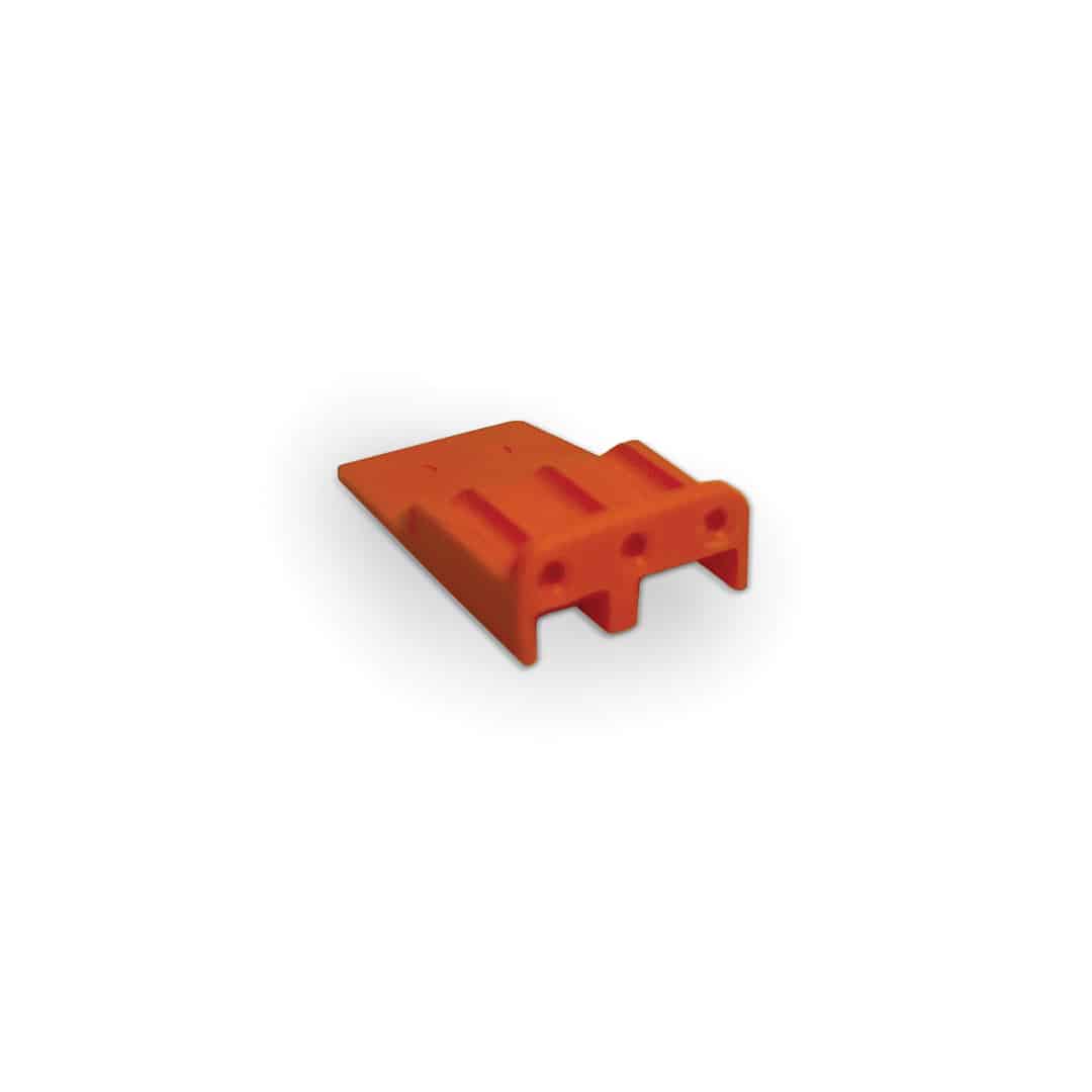 TE Connectivity DEUTSCH WM-3S-WEDGE LOCK, 3P, PLG, ORG, DTM