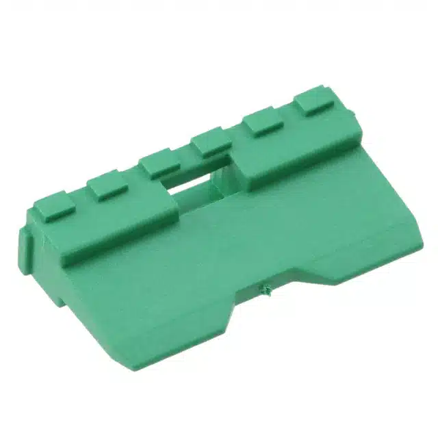 TE Connectivity DEUTSCH W12P Wedge Lock, 12 Position Receptacle, Green, DT Series