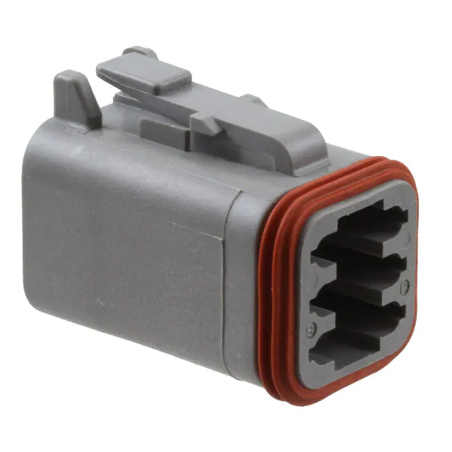 TE Connectivity DEUTSCH DT06-6S-PLG, 6P, GRY, N