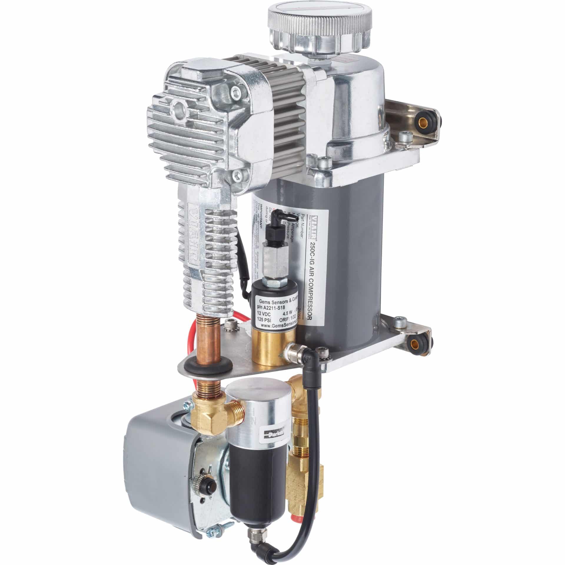 Blue Sea 7921 Air Brake Compressor - Vertical Mount