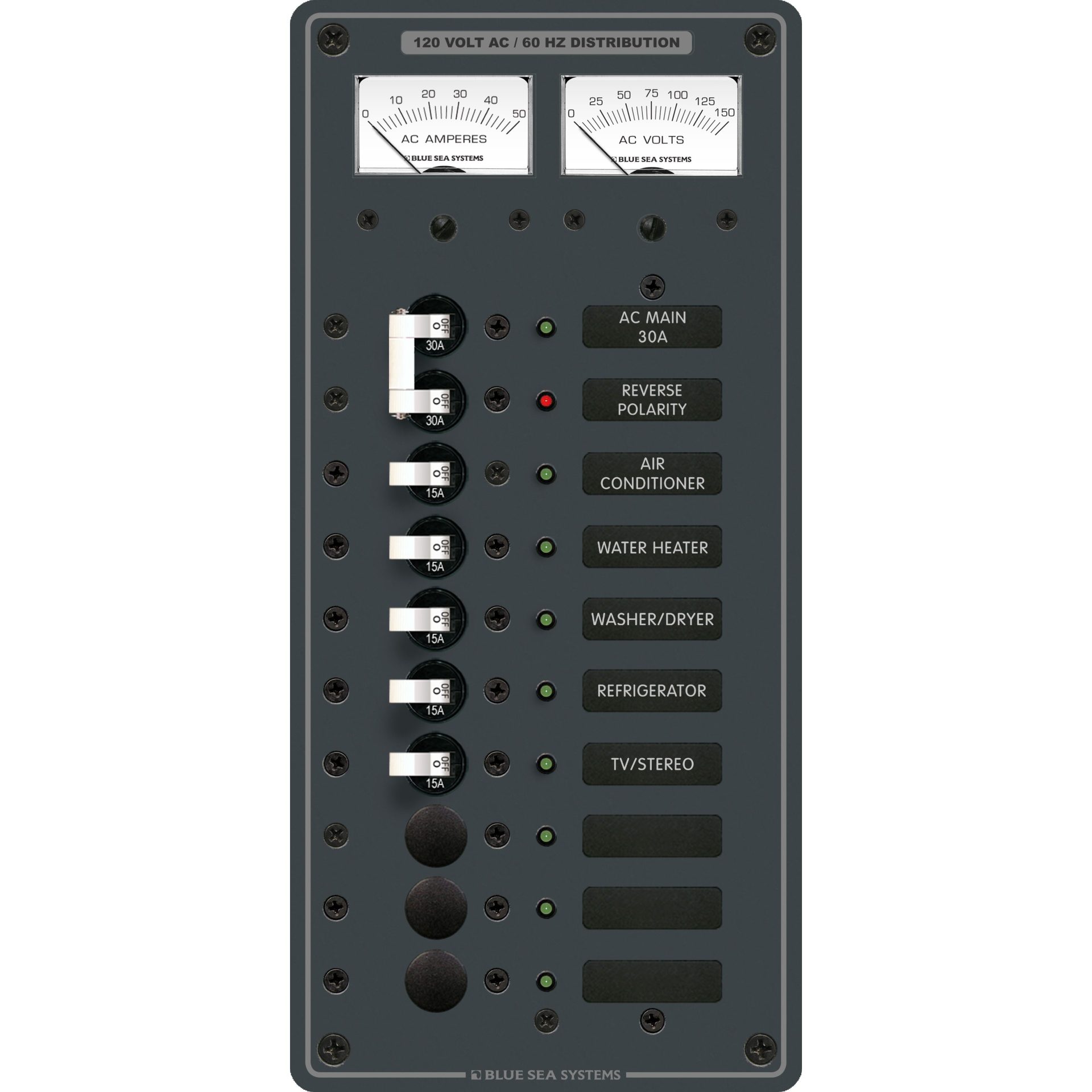 Blue Sea 8074 AC Main + 8 Positions