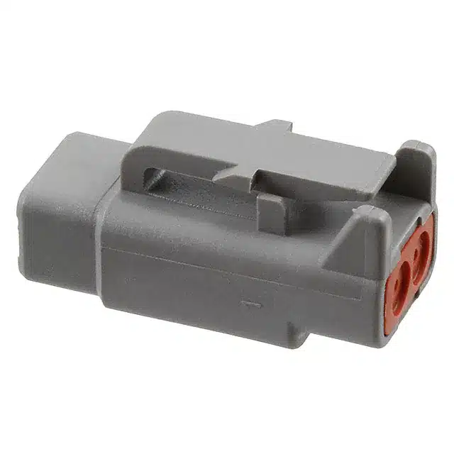 TE Connectivity DEUTSCH DTM06-2S-PLG, 2P, GRY, N