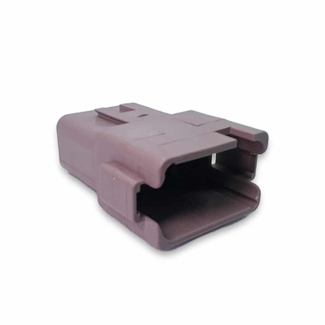 TE Connectivity DEUTSCH DT04-12PD-B016 Receptacle, 12 Position, Brown , N, ENH KEY, DT Series