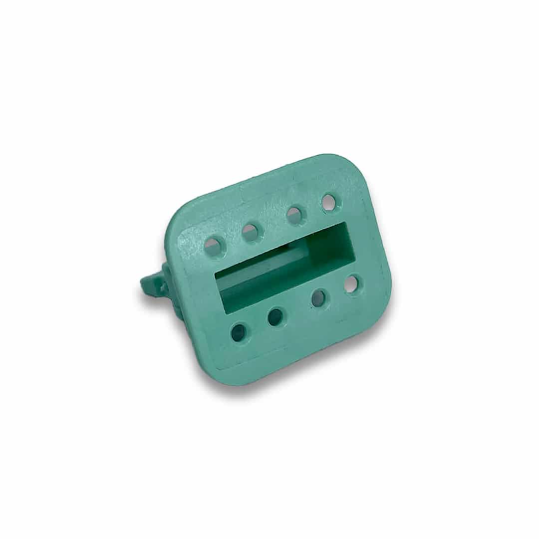 TE Connectivity DEUTSCH W8S-P012 WEDGE LOCK, 8P, PLG, GRN, SL RET, DT