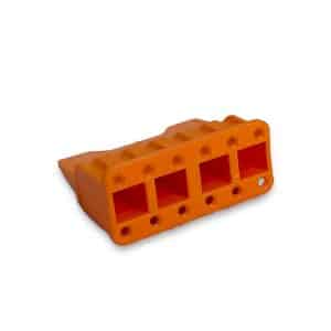 TE Connectivity DEUTSCH WM-12S WEDGE LOCK, 12P, PLG, ORG, DTM