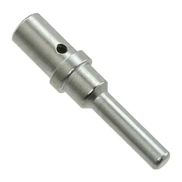 TE Connectivity DEUTSCH 0460-204-12141 Solid PIn, 12-14AWG, Nickel (Ni) Interface Plating
