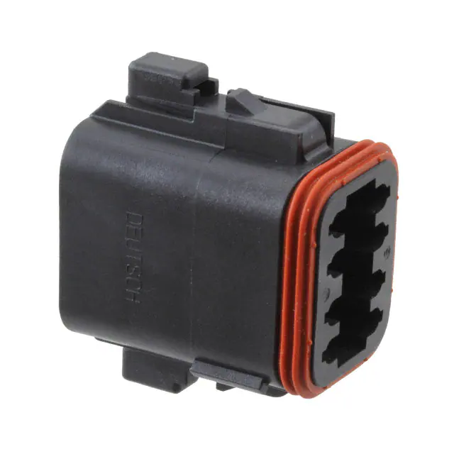 TE Connectivity DEUTSCH DT06-08SB-PLG, 8P, BLK, N, B