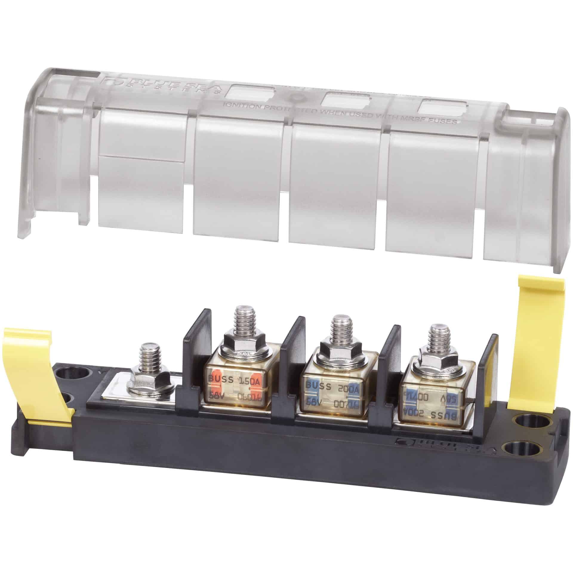 Blue Sea 5196 MRBF/CBBF Surface Mount Fuse Block - Common Source