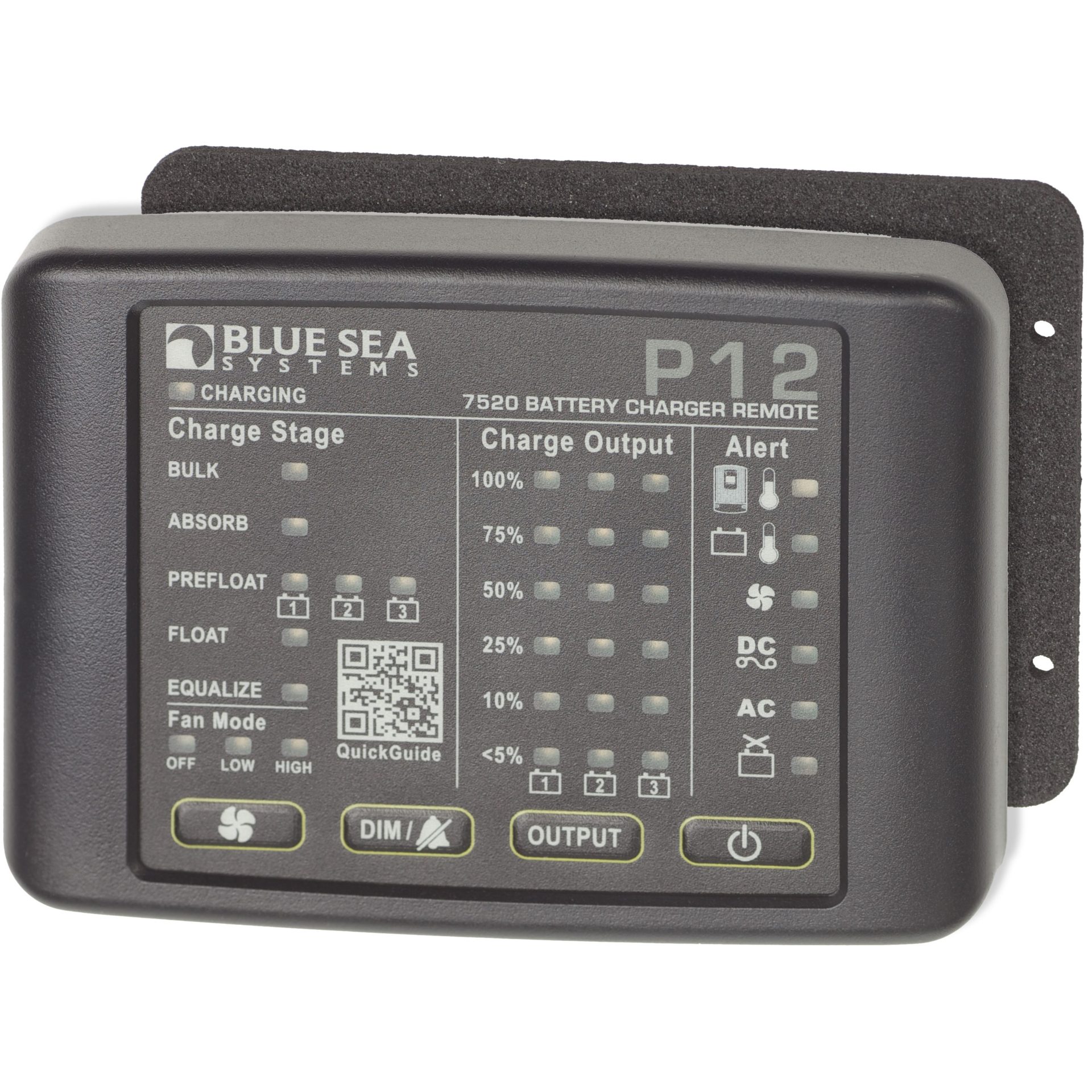Blue Sea 7520 P12 Battery Charger LED Remote