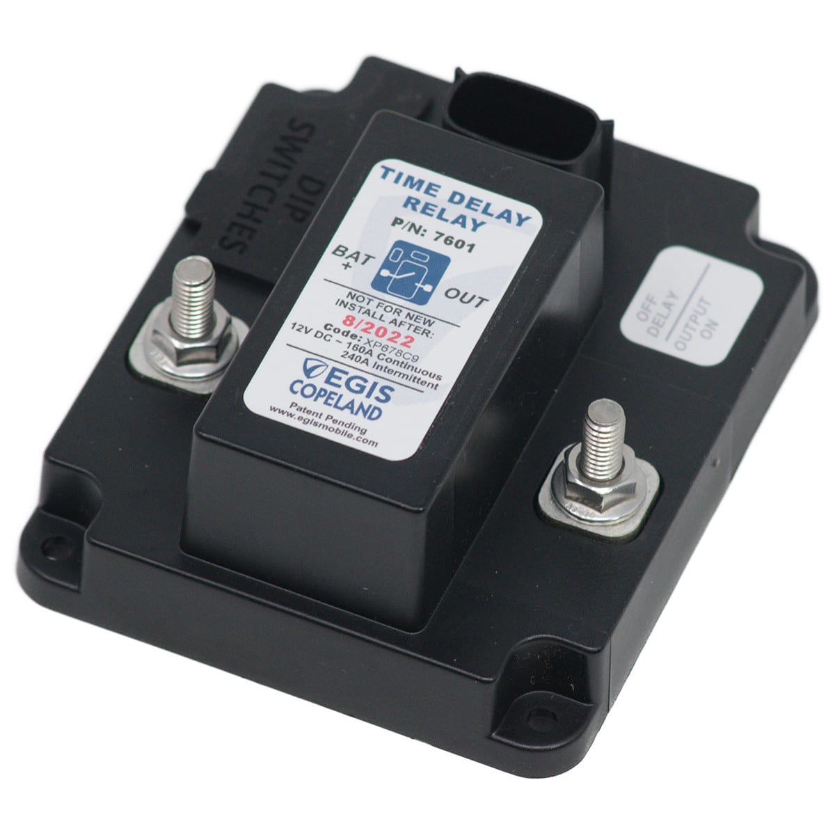 Egis Mobile Electric 7601B 160A Time Delay Relay (TDR)