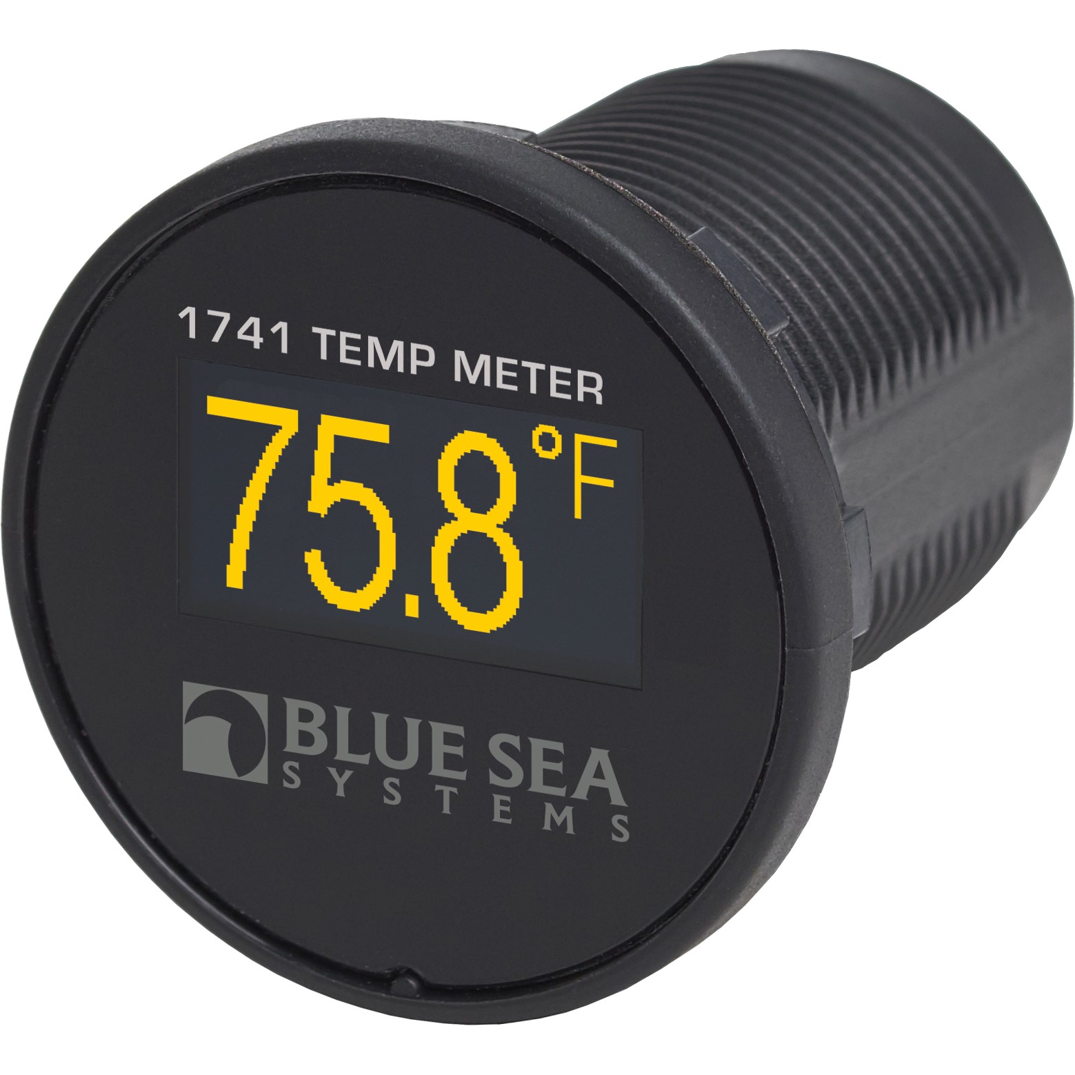 Blue Sea 1741 Mini OLED Temperature Monitor - Yellow