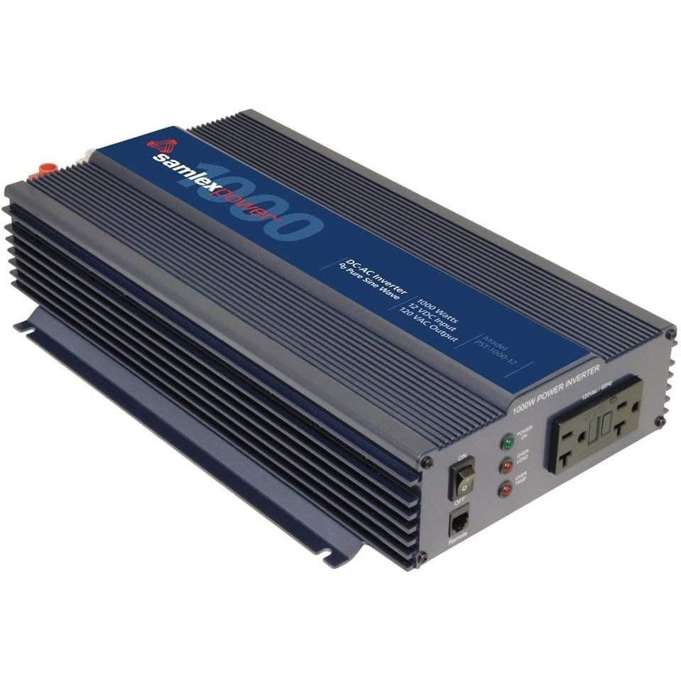 Samlex PST-1000F-12 1000 Watt Pure Sine Wave Inverter