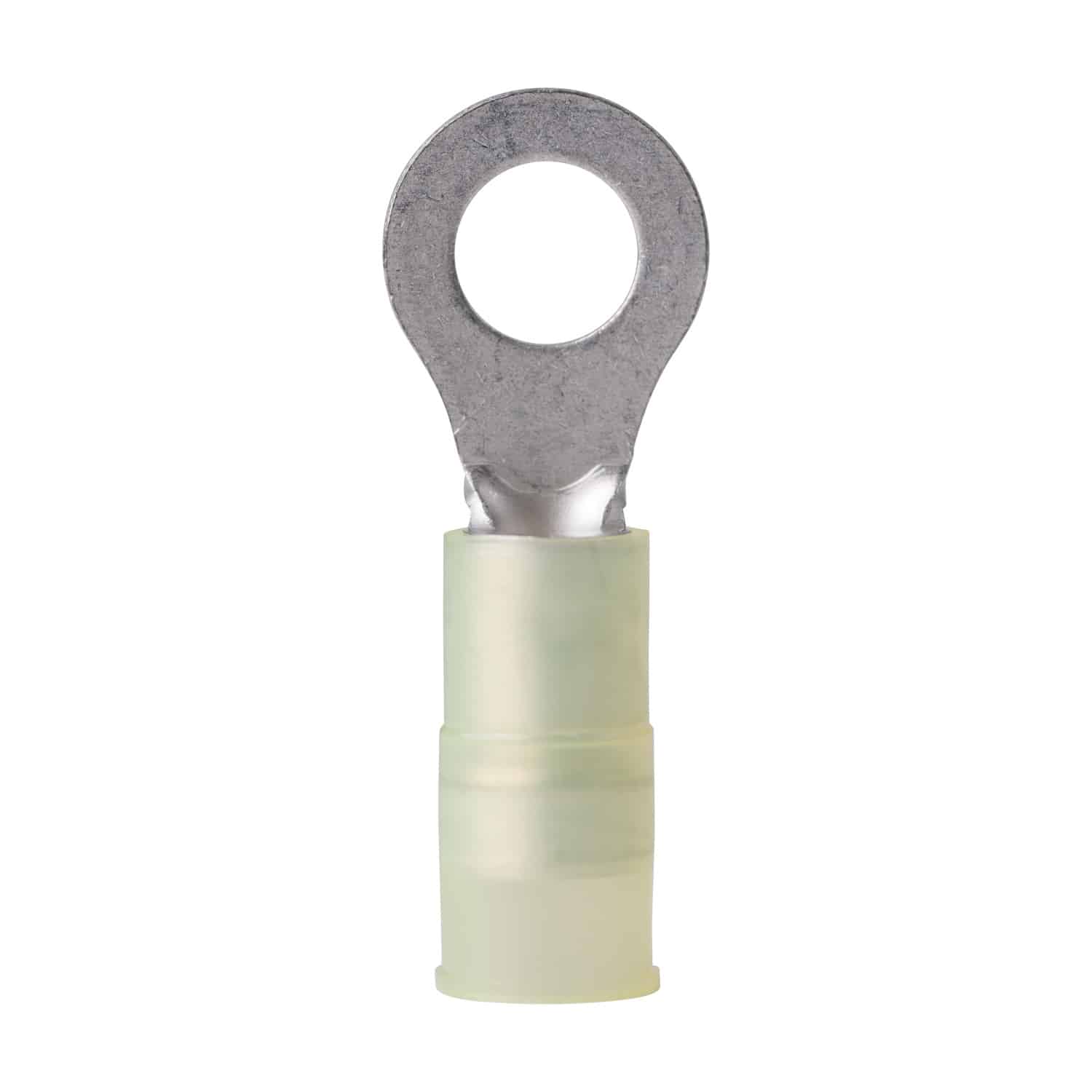 Nylon-Insulated 1/4 Ring Terminal for 12-10AWG