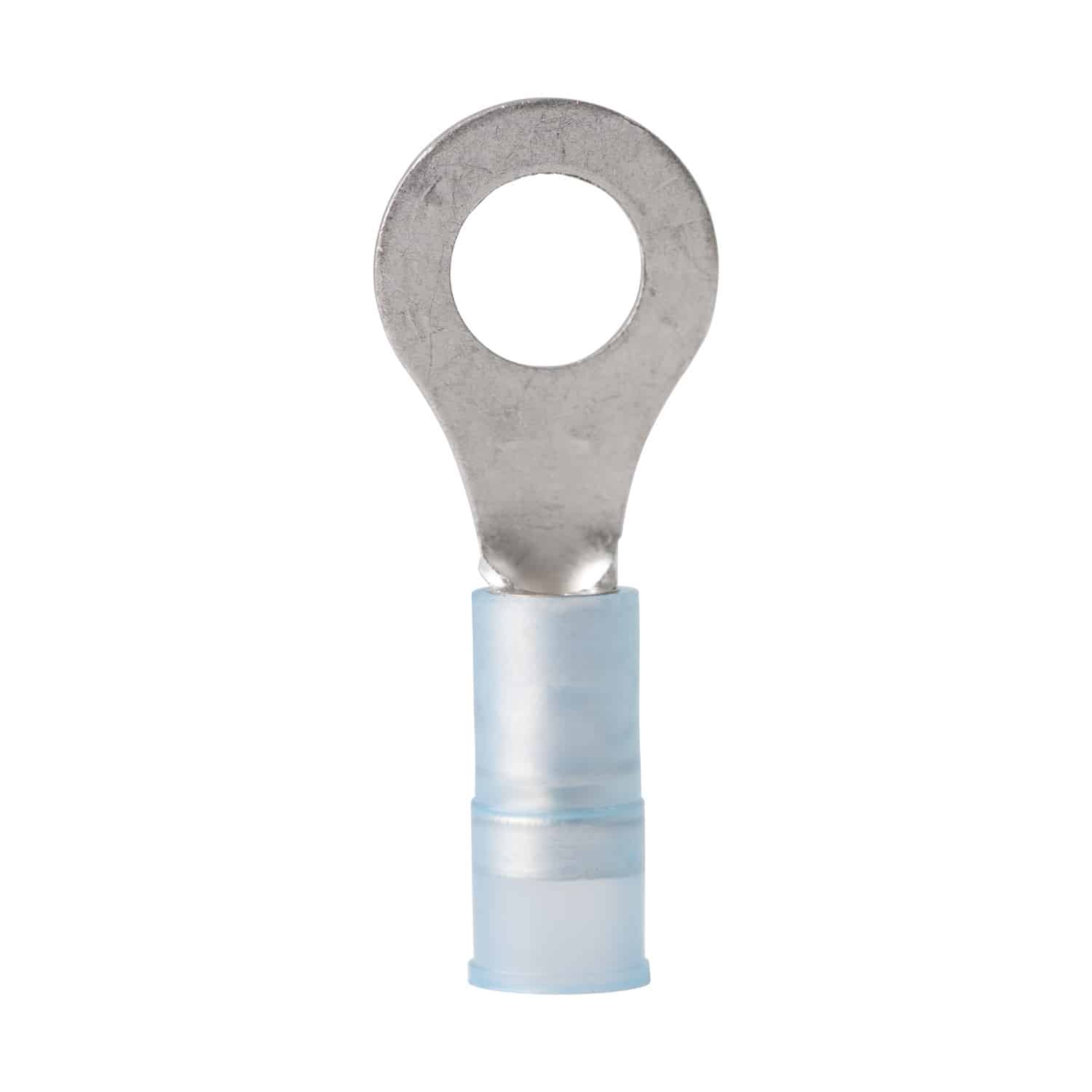 Nylon-Insulated 1/4 Ring Terminal for 16-14AWG