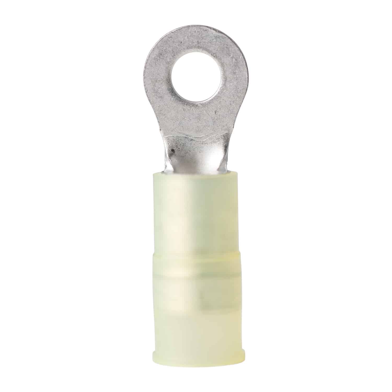 Nylon-Insulated #8 Ring Terminal for 12-10AWG