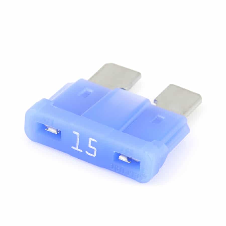 Littelfuse 0287015.PXCN ATO Blade Fuse, 15A, 32VDC, Blue