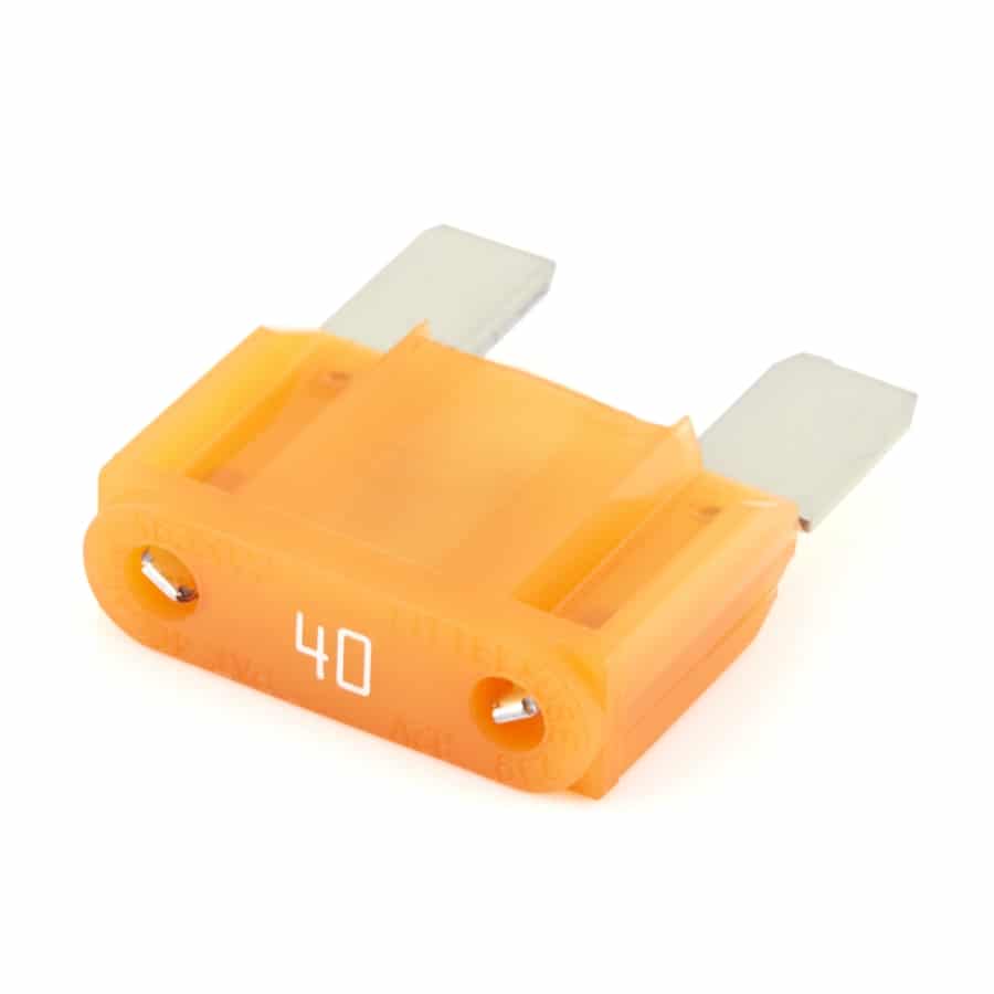 Littelfuse 0299040.ZXNV MAXI Blade Fuse, 40A, 32VDC, Orange