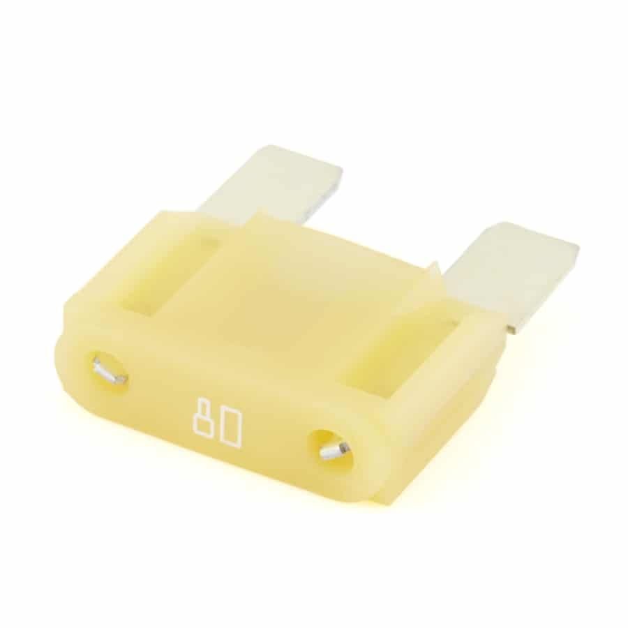 Littelfuse 0299080.ZXNV MAXI Blade Fuse, 80A, 32VDC, Clear Neutral