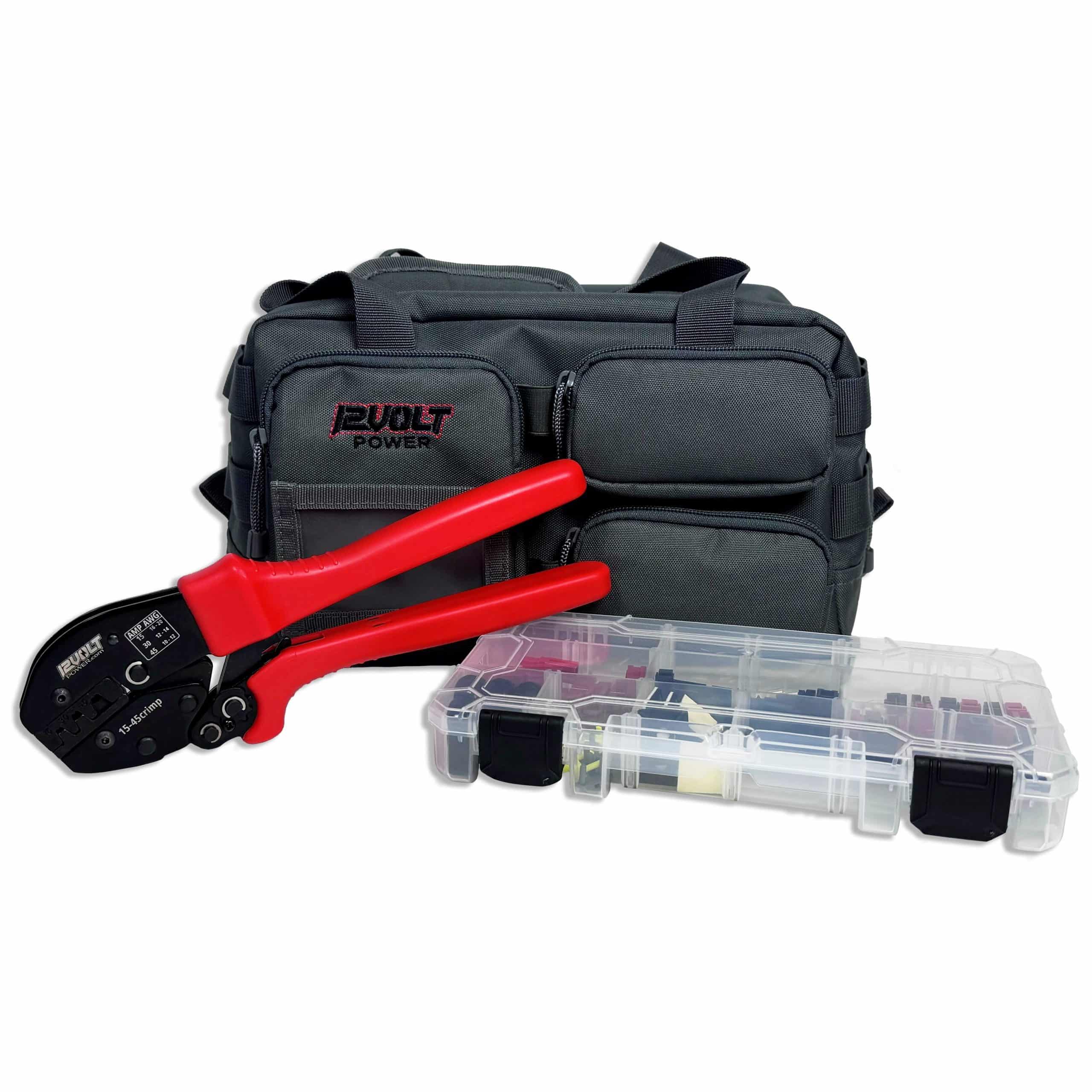 15-45GOBAG, The Ultimate All-In-One Assorted Powerpole and Crimp Tool Kit