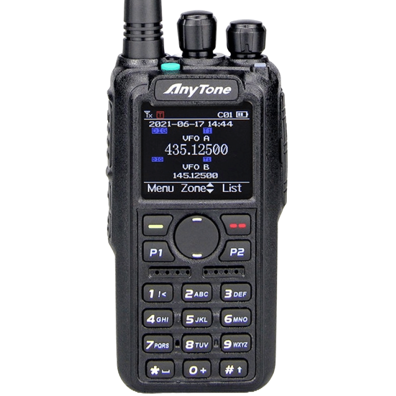 Anytone AT-D878UVII Dual-Band DMR Handheld