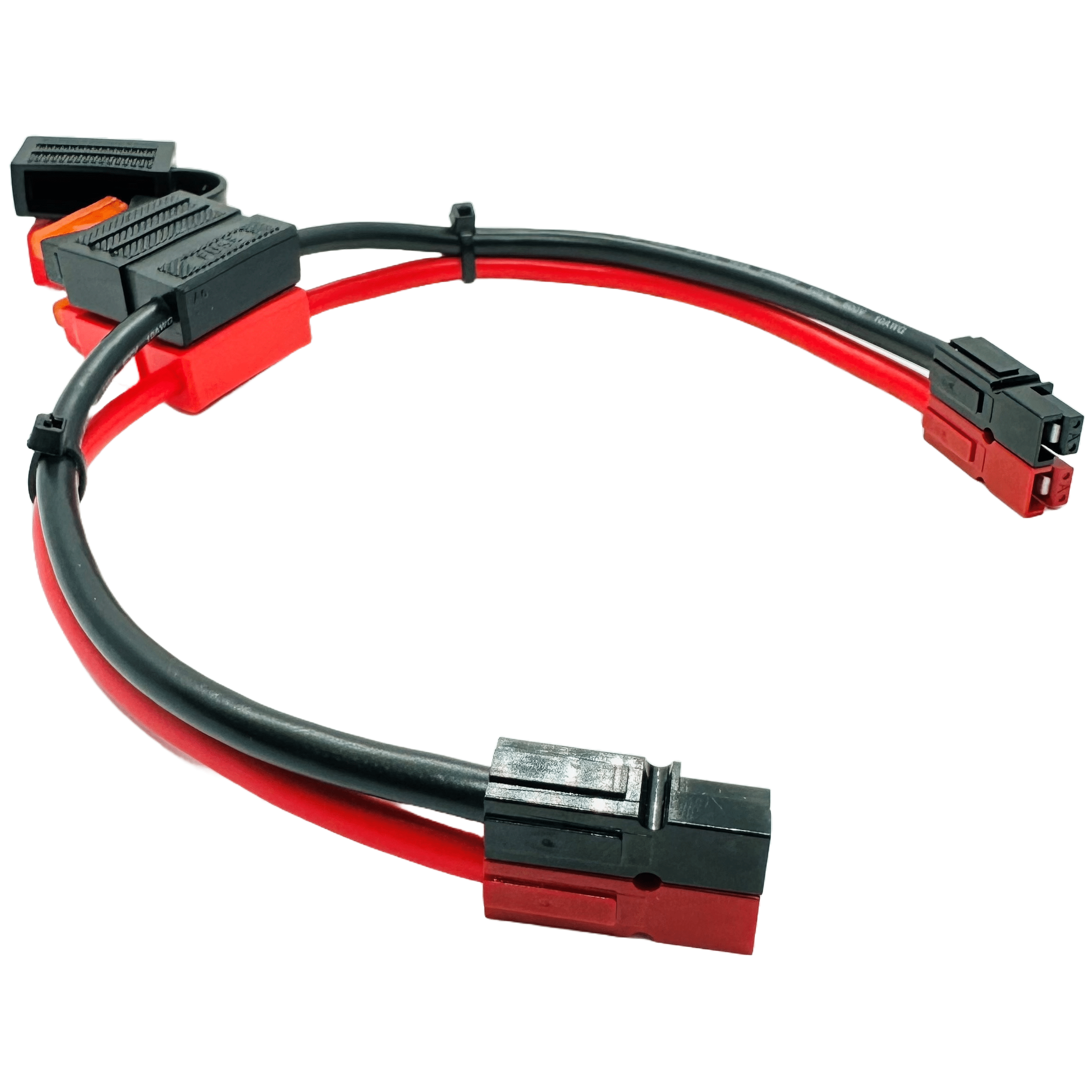 Powerpole® 40A ATO/ATC Inline Fuse Extension Cable - 10AWG