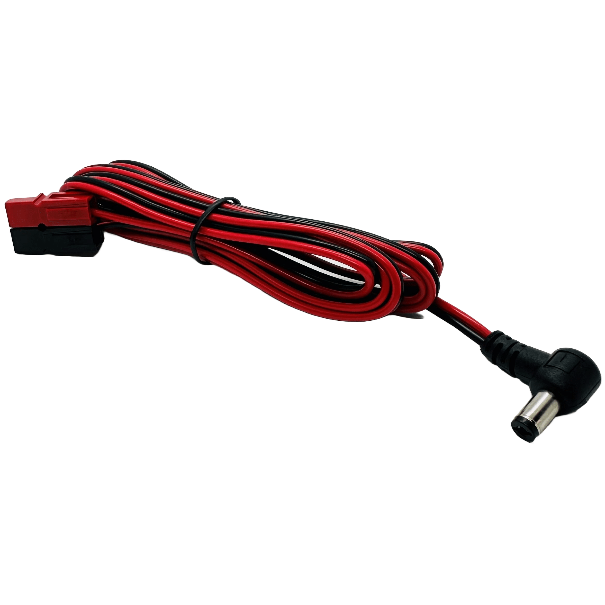 DC 2.1MM Right Angle Plug to Powerpole 18AWG - 6ft