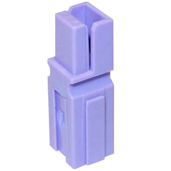 Anderson Power 1327G23 POWERPOLE® 15-45 Standard Connector Housing - Purple