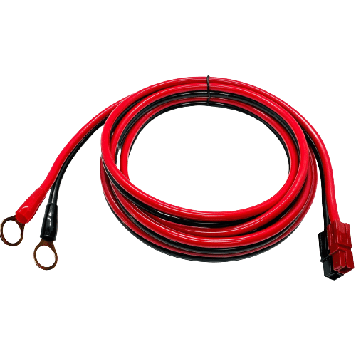Powerpole® to 3/8 inch Gold Ring Terminal 10AWG Extension Cable - 6ft