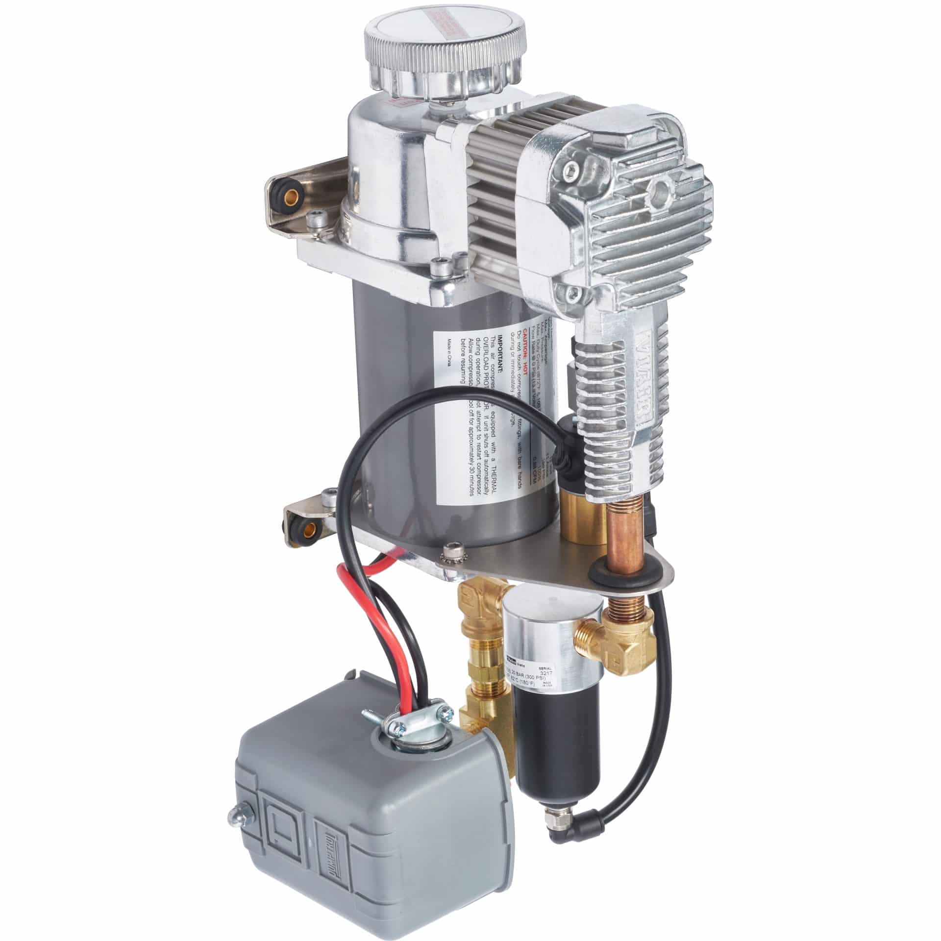 Blue Sea 7921 Air Brake Compressor - Vertical Mount - Image 4