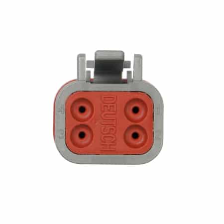 Deutsch DT06-4S 4-Pin Male Connector Plug – Waterproof DT Series Housing for 14–20 AWG Wire - Image 3