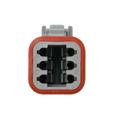 Deutsch DT06-6S 6-Pin Male Connector Plug – Waterproof DT Series Housing for 14–20 AWG Wire - Image 2