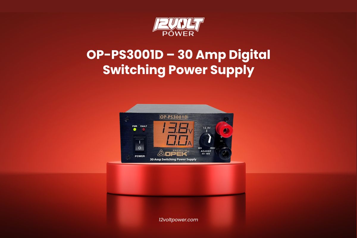 OP-PS3001D – 30 Amp Digital Switching Power Supply