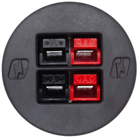 12 Volt Power PowerPort-2 Dual Anderson Powerpole Panel Mount