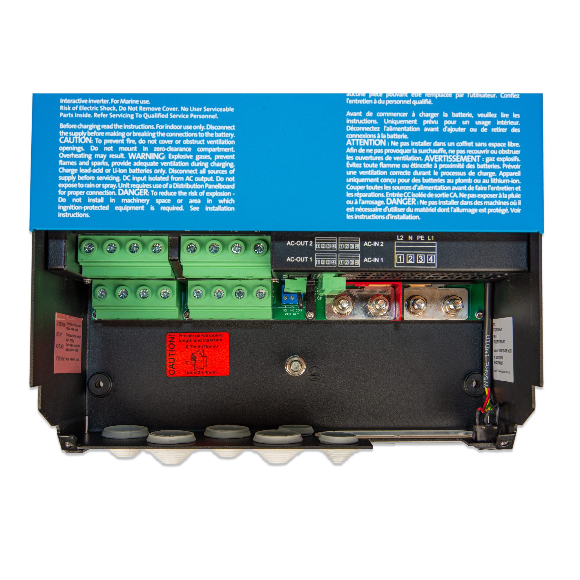 Victron Energy Quattro-II 24/3000/70-50/50 2x120V - Image 4