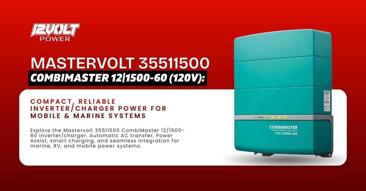 Mastervolt-35511500-CombiMaster-121500-60-120V-Compact-Reliable-InverterCharger-Power-for-Mobile-Marine-Systems