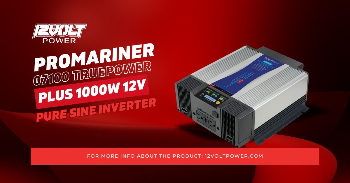 ProMariner-07100-TruePower-PLUS-1000W-12V-Pure-Sine-Inverter