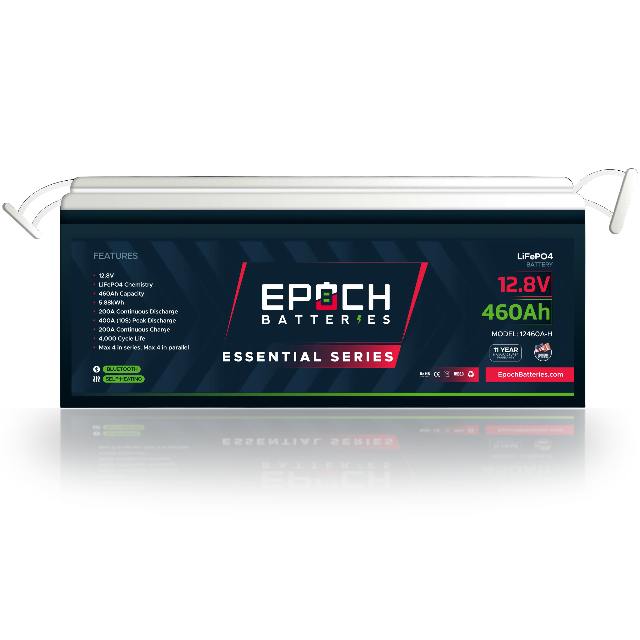 EPOCH 12V 460Ah Essential Series LiFePO4 Battery
