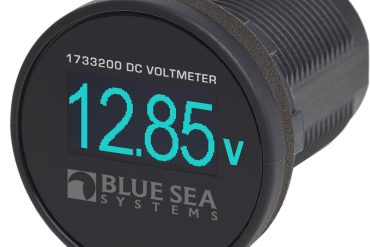 Blue Sea 1733200 Mini OLED DC Voltmeter - Blue