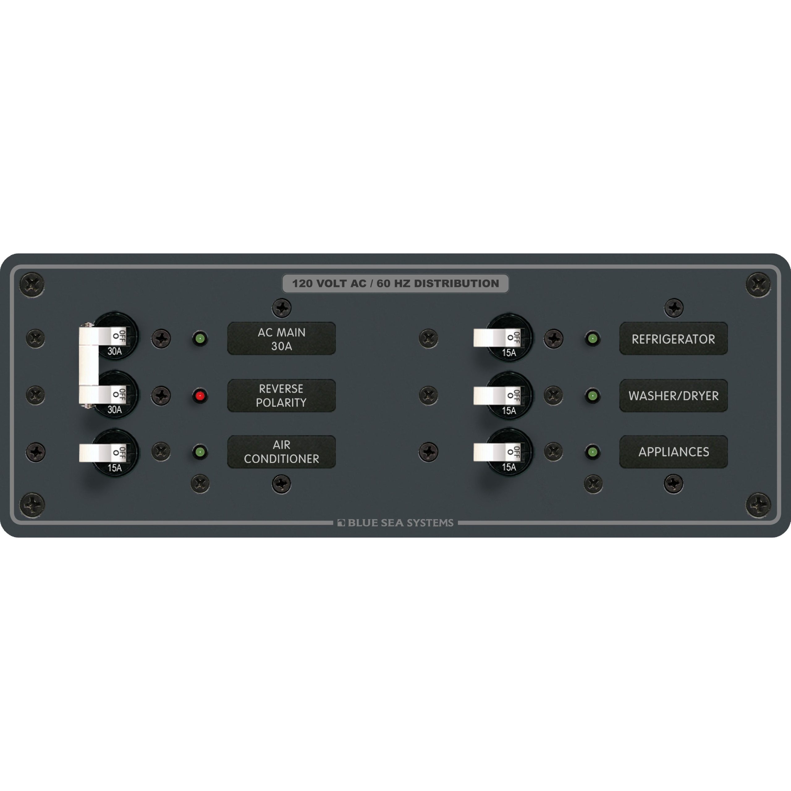 Blue Sea 8099 AC Main + 4 Positions