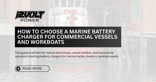 How to Choose a Marine Battery Charger